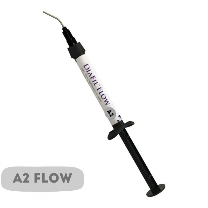 Материал пломбировочный стоматологический DiaFil Flow A2 шпр*2гр,