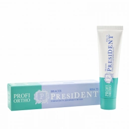Зубная паста PRESIDENT ORTHO BRACES