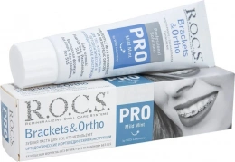 Зубная паста R.O.C.S. PRO Brackets & Ortho 135г.