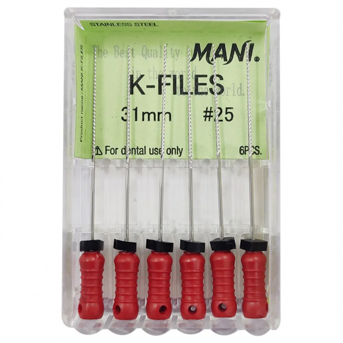 K-Files №25  MANI 6шт, 31мм