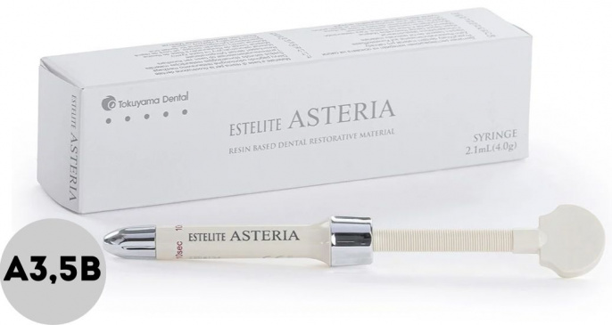 Эстелайт Asteria , шприц 4г., цвет А3,5В, Tokuyama Dental