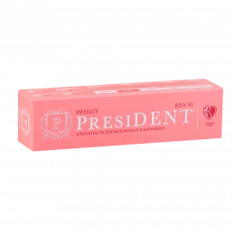 Зубная паста PRESIDENT  PREGGY  50 ml