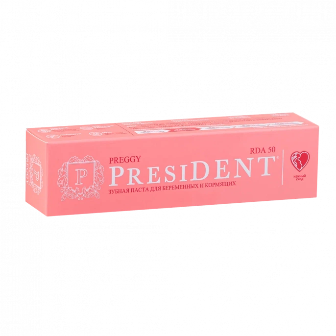 Зубная паста PRESIDENT  PREGGY  50 ml
