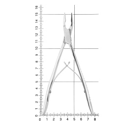 14-2*____Кусачки костные Micro-Friedmann 16,0 см (рабочая часть 2 мм) 