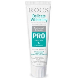 Зубная паста R.O.C.S. Pro Sweet Mint Деликатное отбеливание 135г.