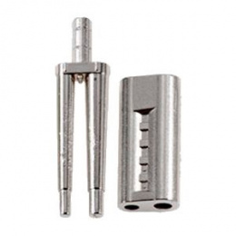 Би-пины со втулками Bi-V-Pin with Sleeve никелированные, 1000шт
