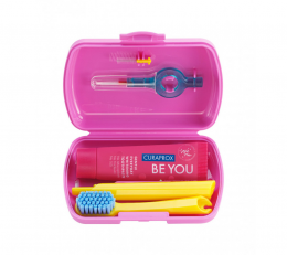 Дорожный набор BE YOU: CS5460, Be you red 10 мл,CPS prime 07, CPS prime 09,UHS 409, розовый бокс