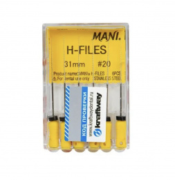 H-Files №20 MANI 6шт, 31мм