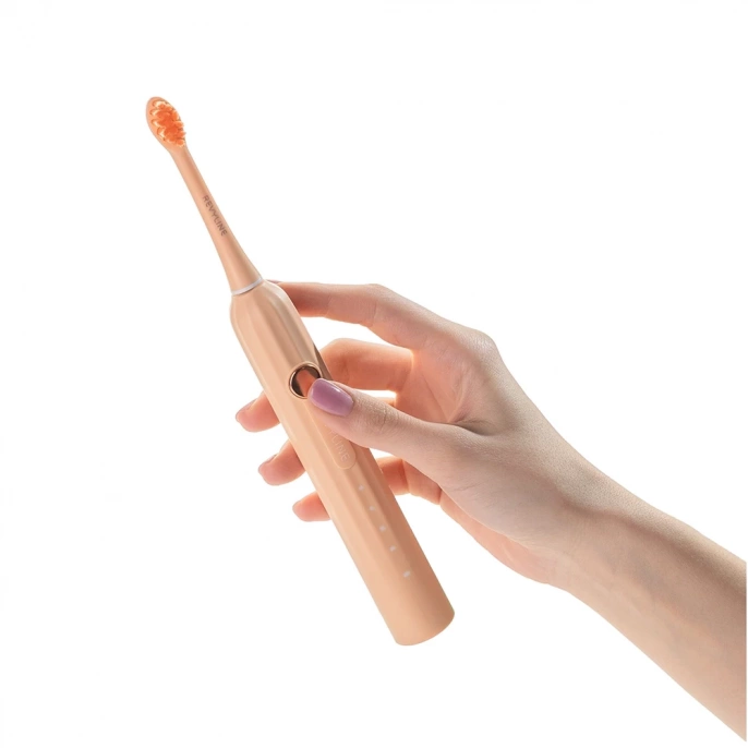 Электрическая звуковая зубная щетка Revyline RL 075 Peach Fuzz 