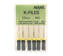 K-Files №40  MANI 6шт, 25мм