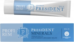 Зубная паста PRESIDENT PROFI REM MINERALS 50 ml 0+