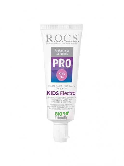 Зубная паста R.O.C.S. Pro Kids Electro 45г.