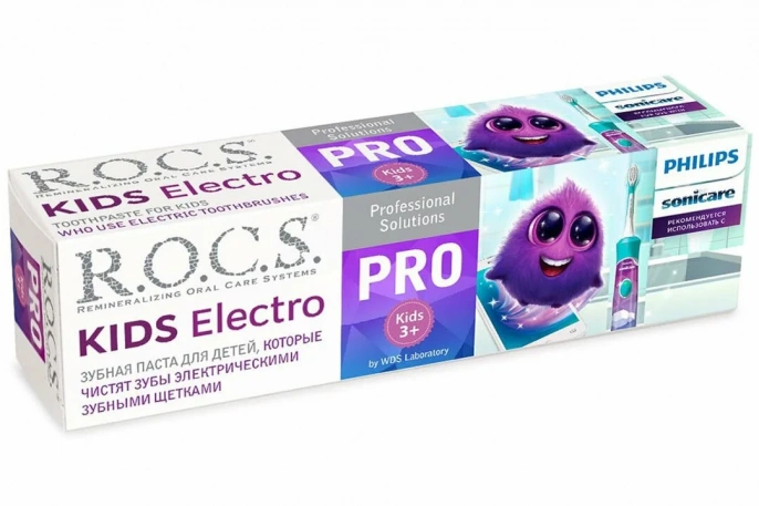 Зубная паста R.O.C.S. Pro Kids Electro 45г.