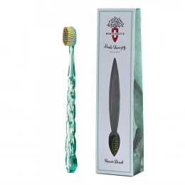 Manet Brush blue toothbrush "soft" 0,15mm 1 pc/Зубная щетка "Мане" "soft" 0,15mm