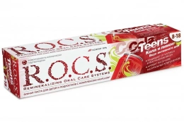 Зубная паста R.O.C.S. Teens Вкус активного дня от 8-18 лет 74г