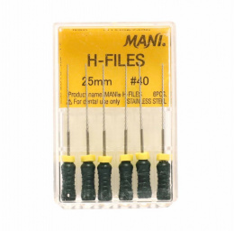 H-Files №40 MANI 6шт, 25мм