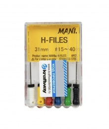 H-Files №15-40 MANI 6шт, 31мм