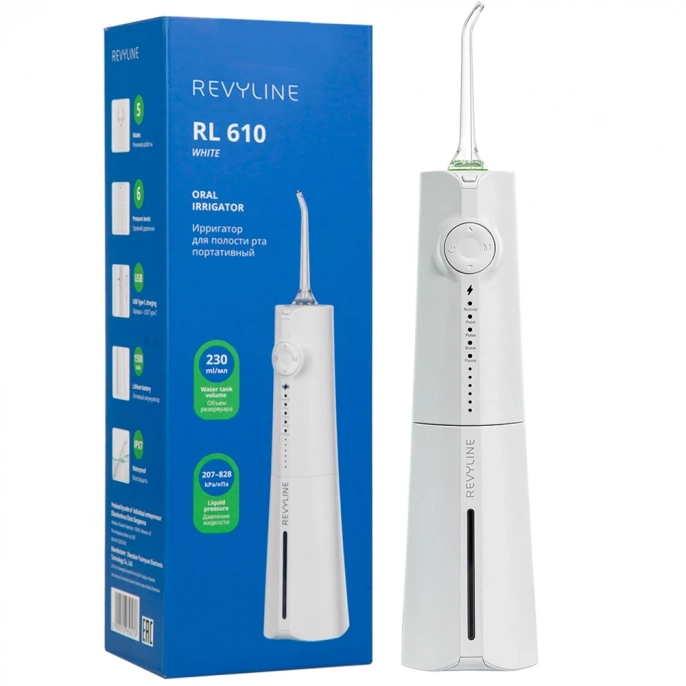 Ирригатор портативный Revyline RL 210, белый
