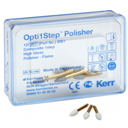 Головки Opti1Step полиры для композита пламя Kerr