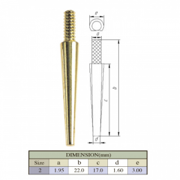 Штифт DOWEL-PIN золотистый, 22мл 03045