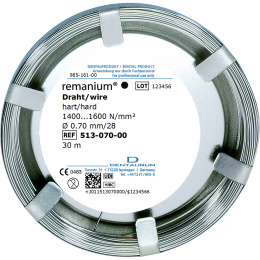 Проволока лабораторная REMANIUM круглая жесткая 0,7 мм 30 м