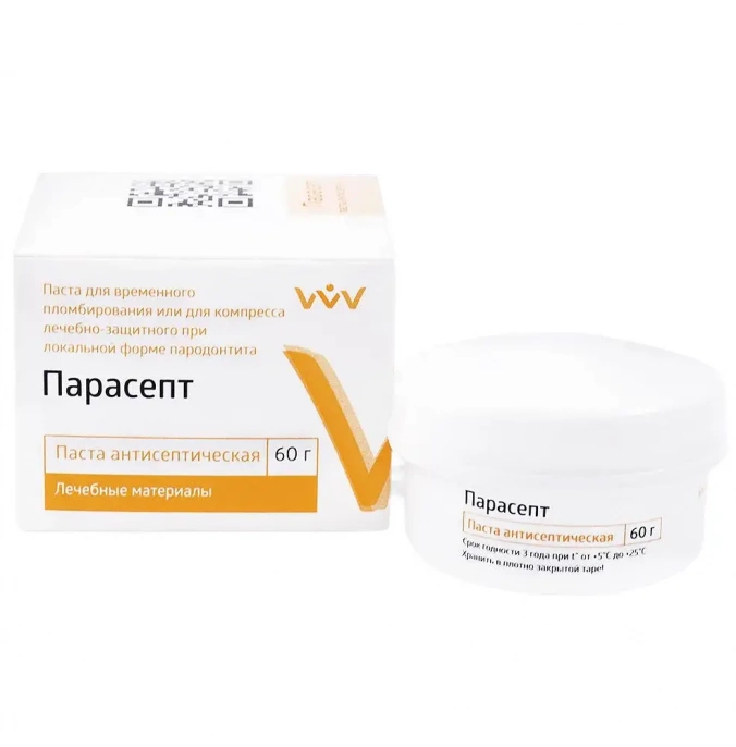 Парасепт антисептический, антимикробный компресс 60 г (ВладМиВа)