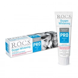 Зубная паста R.O.C.S. Pro Oxygen White Кислородное отбеливание 135 г.