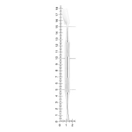 30-15*___Распатор Prichard, 17,5 см, 4,5-10,5мм