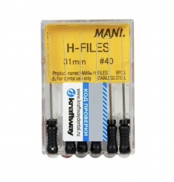 H-Files №40 MANI 6шт, 31мм