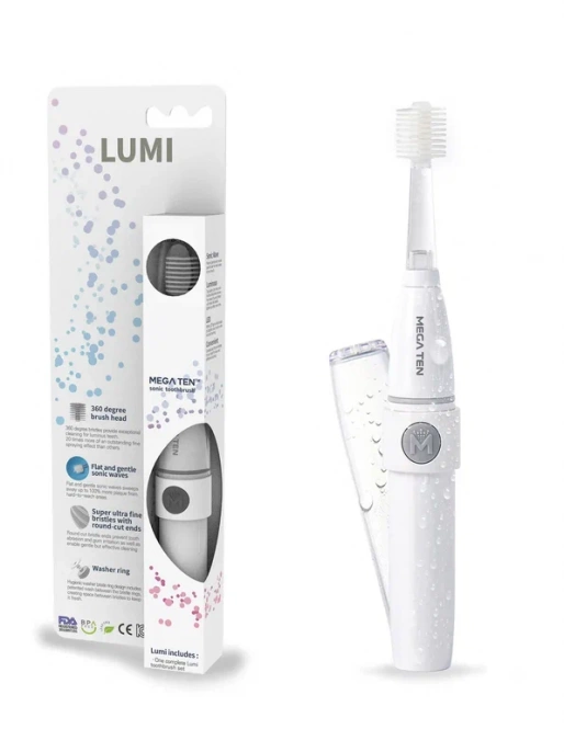 Электрическая зубная щетка LUMI White (белая)