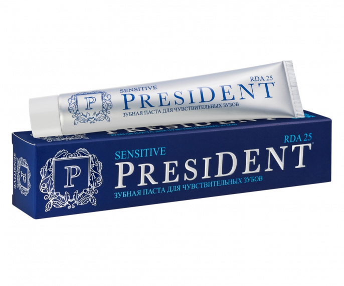 Зубная паста PRESIDENT Sensitiv 75  ml