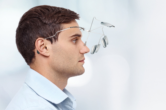 Лупа с держателем Magnifier with holder