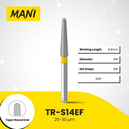 Боры алмазные,TR-S14EF MANI, упак(5шт)