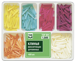 Клинья деревянные, 6-ти типов 400шт, "ТОР ВМ"