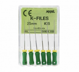 K-Files №35  MANI 6шт, 25мм
