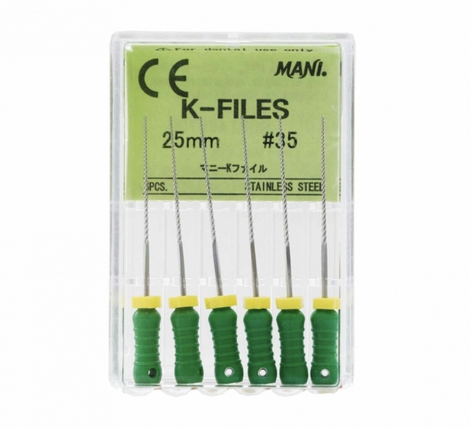 K-Files №35  MANI 6шт, 25мм