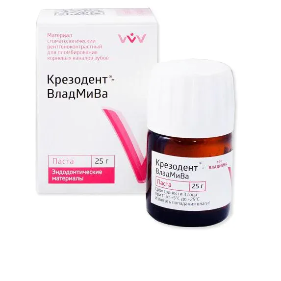 Крезодент  25 г.  Паста