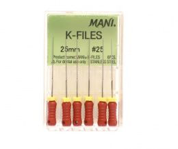K-Files №25  MANI 6шт, 25мм