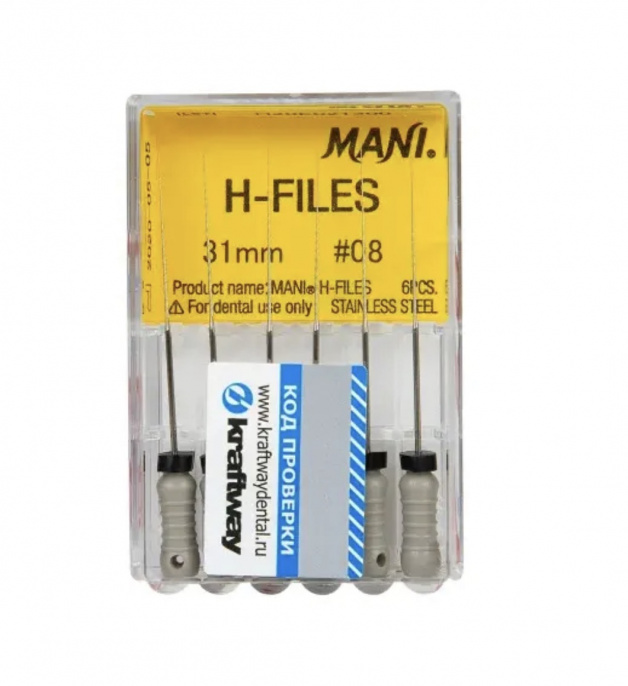 H-Files №08 MANI 6шт, 31мм