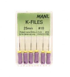 K-Files №10  MANI 6шт, 25мм