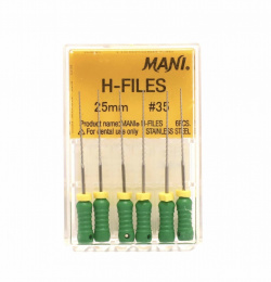 H-Files №35 MANI 6шт, 25мм