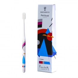 Kandinsky toothbrush/Montcarotte abstraction brush collection "soft" 0,15mm 1 pc/Зубная щетка «Kandi