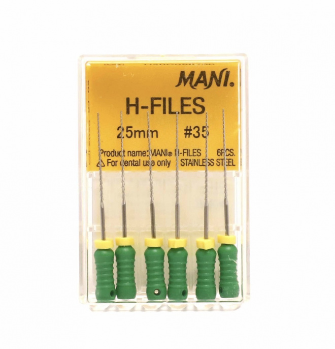 H-Files №35 MANI 6шт, 25мм