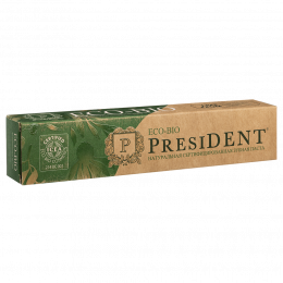 Зубная паста PRESIDENT  Eco-bio 50  ml