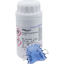 Жидкость Orthocryl Monomer цветная (неоново-синяя) упаковка 250 мл