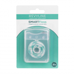 Revyline SmartFloss зубная нить, невощёная, 21 м  (50 отрезков)