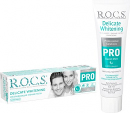 Зубная паста R.O.C.S. Pro Sweet Mint Деликатное отбеливание 135г.