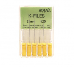 K-Files №20  MANI 6шт, 25мм