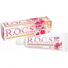 Зубная паста R.O.C.S. Kids Sweet Princess от 3-7 лет 45 гр.