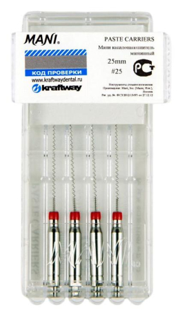 Paste carriers MANI 4 шт, 25мм, №25